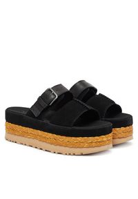 Ugg Klapki W Aubrey Slide 1167451 Czarny. Kolor: czarny. Materiał: zamsz, skóra #5