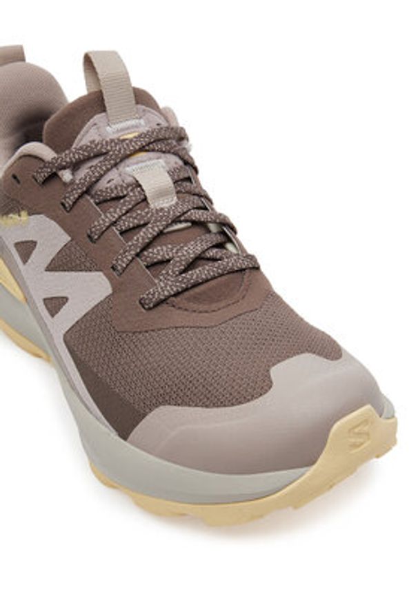 salomon - Salomon Trekkingi Elixir Activ Gore-Tex L47760100 Brązowy. Kolor: brązowy. Materiał: materiał