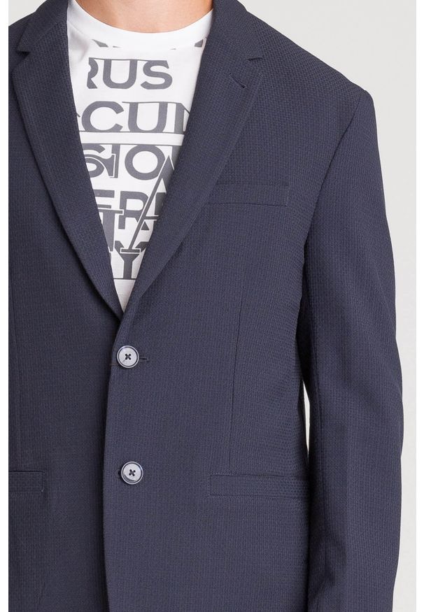 MARYNARKA Armani Exchange. Wzór: gładki. Styl: klasyczny, elegancki, sportowy