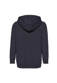 FRUIT OF THE LOOM - Bluza Z Kapturem Dla Dzieci. Typ kołnierza: kaptur. Kolor: niebieski