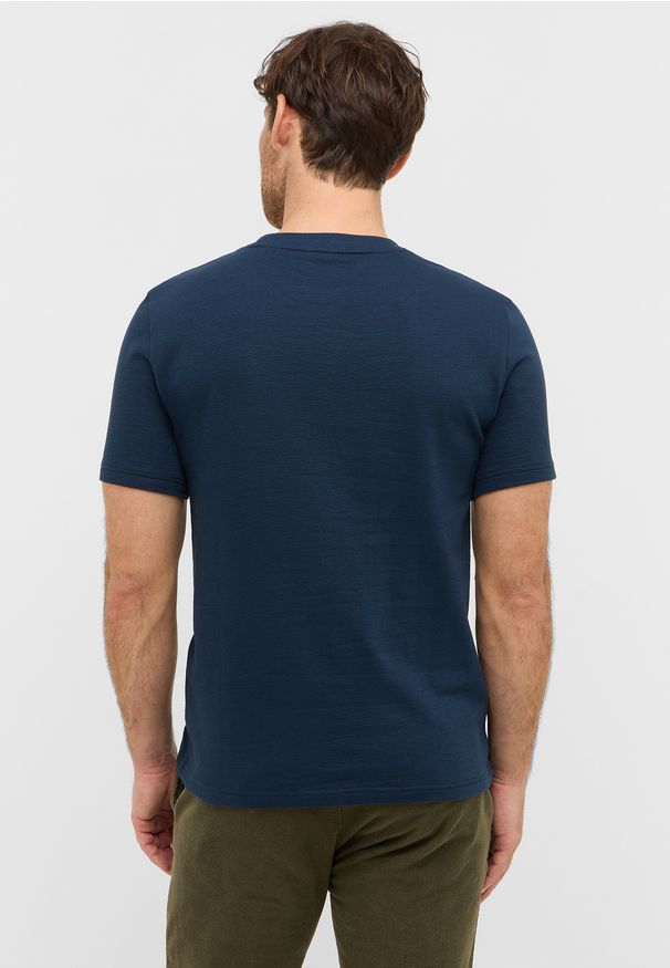 Męski T-Shirt Mustang Style Austin Dark Sapphire 1016872 4136