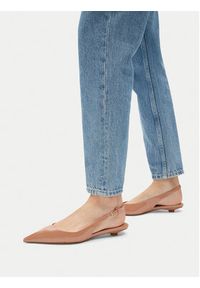 Gino Rossi - GINO ROSSI Baleriny VICI-V1895-105-2 Beżowy. Kolor: beżowy. Materiał: skóra, lakier #4