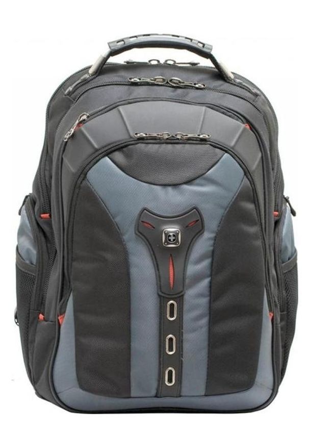 Plecak Wenger Pegasus 17'' czarny/szary. Kolor: wielokolorowy, czarny, szary. Styl: biznesowy, casual