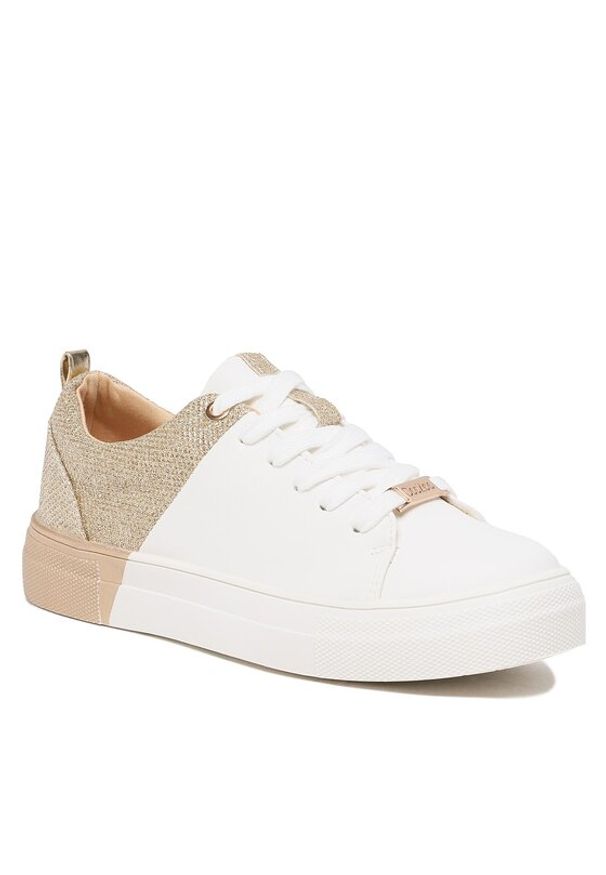 DeeZee Sneakersy WS2158-07 Biały. Kolor: biały. Materiał: skóra