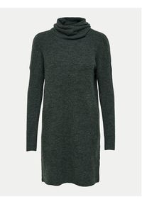 only - ONLY Sukienka dzianinowa Jana 15140166 Zielony Loose Fit. Kolor: zielony. Materiał: syntetyk #2