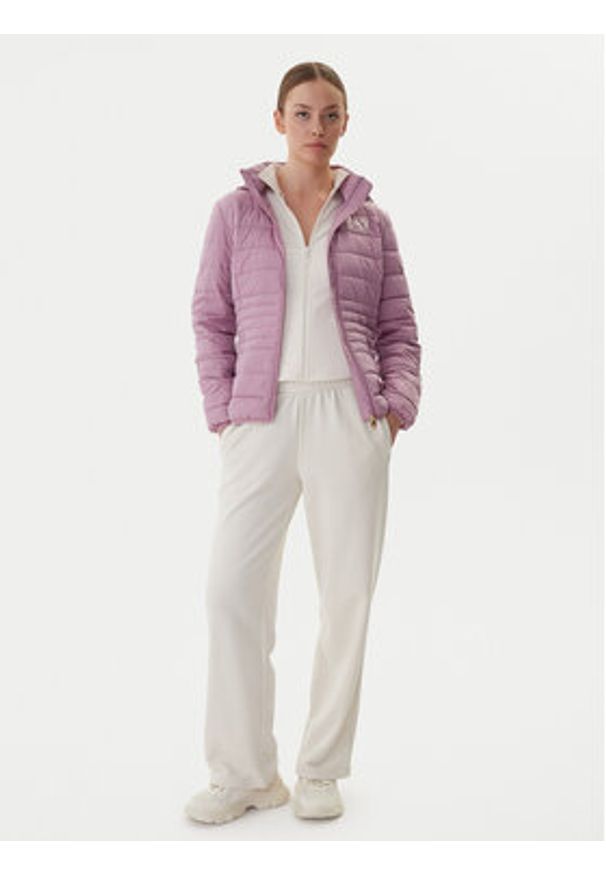 EA7 Emporio Armani Kurtka przejściowa 8NTB23 TNF8Z UA272 Różowy Regular Fit. Kolor: różowy. Materiał: syntetyk