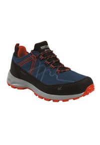 Samaris Lite Low II Regatta męskie trekkingowe buty. Kolor: niebieski. Sport: turystyka piesza