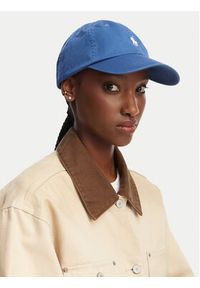 Polo Ralph Lauren Czapka z daszkiem 710667709507 Granatowy. Kolor: niebieski. Materiał: bawełna #4