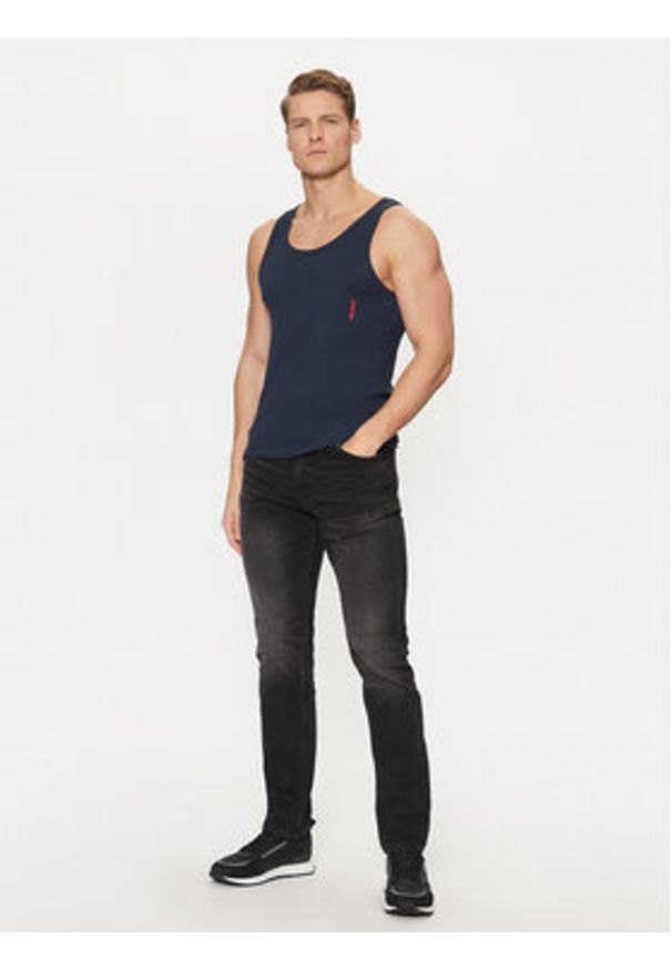 Hugo - HUGO Komplet 2 tank topów 50532634 Kolorowy Slim Fit. Materiał: bawełna. Wzór: kolorowy