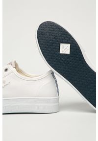 GANT - Gant Tenisówki damskie. Nosek buta: okrągły. Zapięcie: sznurówki. Kolor: biały. Materiał: guma #3