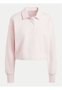 Adidas - adidas Bluza ALL SZN French Terry IY6795 Różowy Regular Fit. Kolor: różowy. Materiał: bawełna