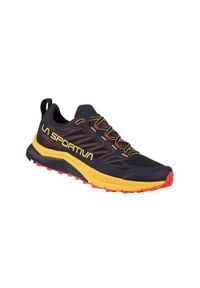 LA SPORTIVA - Buty do biegania męskie La Sportiva La Jackal. Zapięcie: sznurówki. Kolor: czarny, niebieski, wielokolorowy. Materiał: syntetyk, tkanina, materiał. Szerokość cholewki: normalna