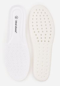 Renee - Różowe Sneakersy na Platformie w Stylu Tenisówek Ozdobione Paskami Ladia. Okazja: na co dzień. Zapięcie: pasek. Kolor: różowy. Materiał: jeans. Wzór: aplikacja. Sezon: wiosna. Obcas: na platformie #6