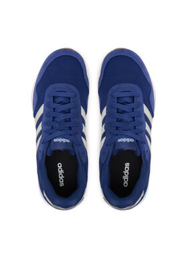 Adidas - adidas Sneakersy Run 60s 4.0 JR6630 Granatowy. Kolor: niebieski. Materiał: materiał. Sport: bieganie