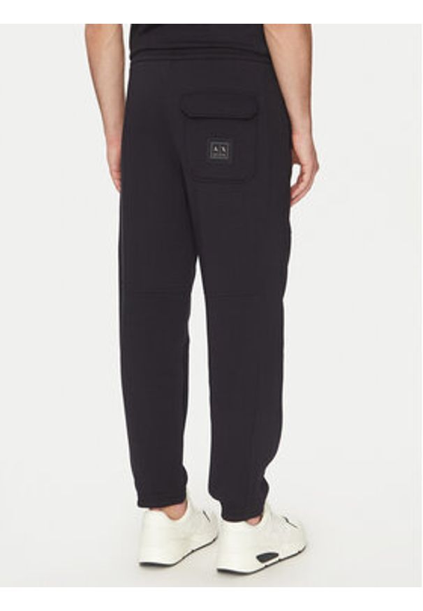 Armani Exchange Spodnie dresowe XM000354 AF10818 UB101 Granatowy Regular Fit. Kolor: niebieski. Materiał: bawełna