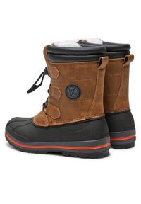 Kimberfeel Śniegowce Jarek M Brązowy. Kolor: brązowy. Materiał: skóra #4
