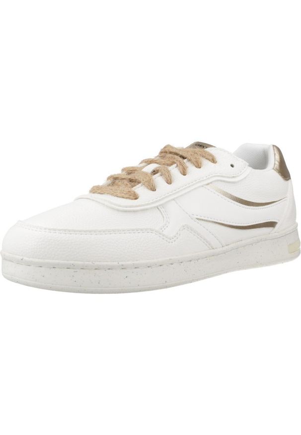 Geox - Buty GEOX BUBC D JAYSEN Biały. Kolor: biały. Materiał: syntetyk, tkanina. Styl: sportowy