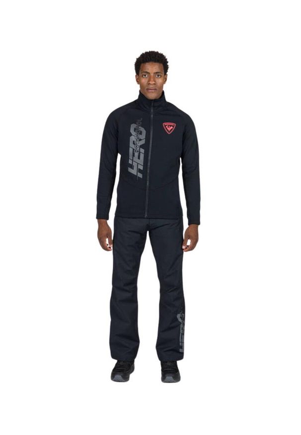 Bluza Rossignol męska New Hero Classique Clim czarna. Kolor: czarny. Sezon: zima. Sport: narciarstwo