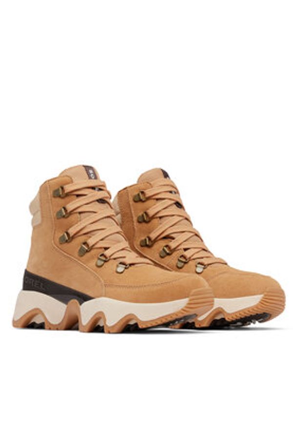 sorel - Sorel Trapery Kinetic™ Impact Conquest Wp Brązowy. Kolor: brązowy. Materiał: skóra, zamsz