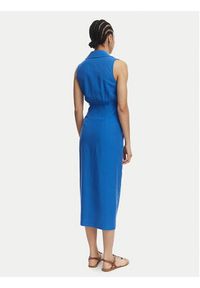 LOLA CASADEMUNT Sukienka codzienna LS2616132 Niebieski Regular Fit. Okazja: na co dzień. Kolor: niebieski. Materiał: lyocell. Typ sukienki: proste. Styl: casual #3