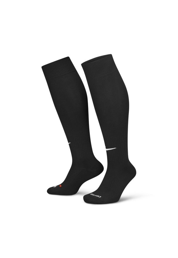 Skarpetki sportowe dla dorosłych Nike Cushioned Knee High. Kolor: czarny. Materiał: elastan, nylon