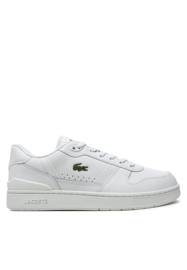 Lacoste Sneakersy 748SMA0031 Biały. Kolor: biały. Materiał: skóra