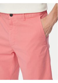 BOSS Szorty materiałowe 50536723 Czerwony jasny Slim Fit. Kolor: czerwony. Materiał: bawełna #5
