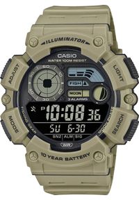 Casio - ZEGAREK MĘSKI CASIO Digital Moonphase WS-1500H-5B + BOX #1