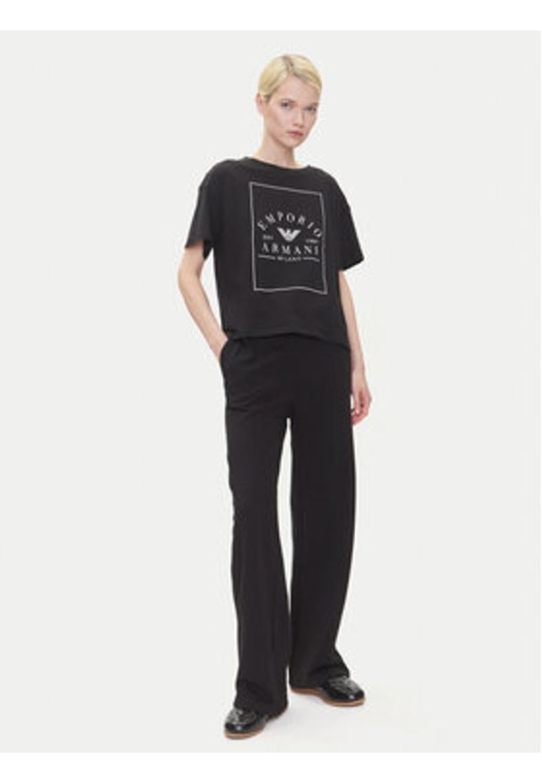 Emporio Armani Underwear T-Shirt EW000553 AF10887 UC001 Czarny Loose Fit. Kolor: czarny. Materiał: bawełna