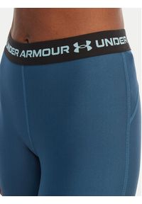 Under Armour Legginsy HeatGear® 6010009 Granatowy Slim Fit. Kolor: niebieski. Materiał: syntetyk #4