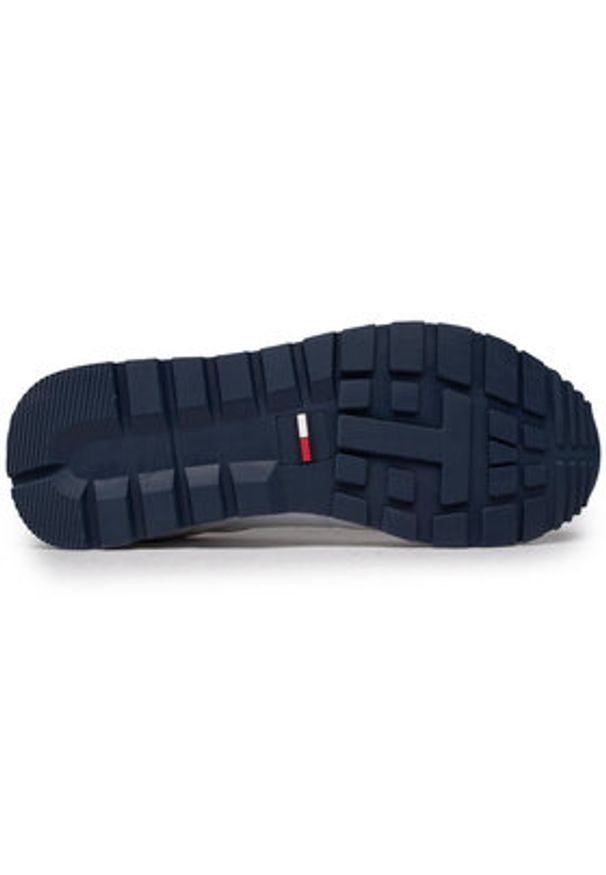 Tommy Jeans Sneakersy Lifestyle Mix Runner EM0EM00668 Biały. Kolor: biały. Materiał: materiał