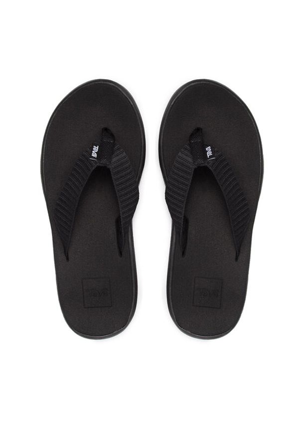Teva Japonki Voya Flip 1019040 Czarny. Kolor: czarny. Materiał: materiał