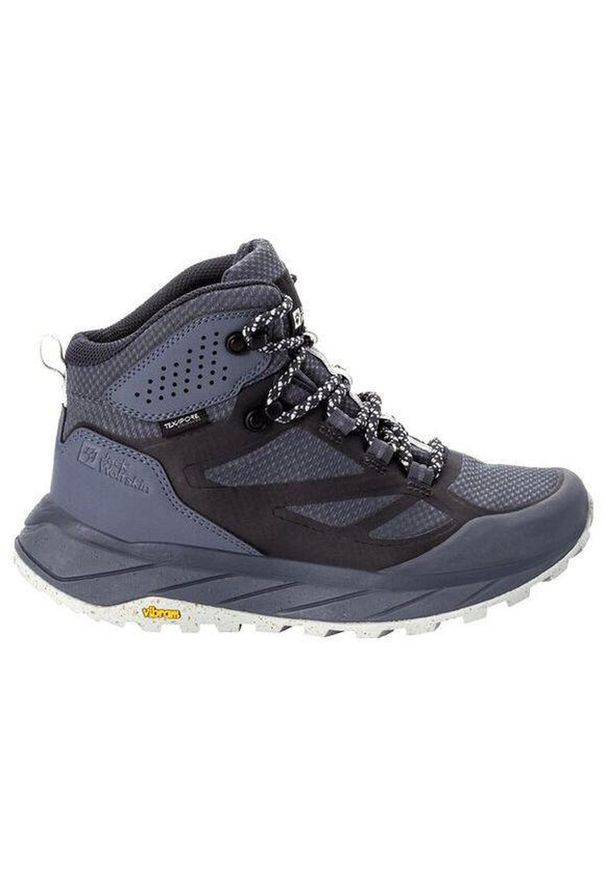 Buty trekkingowe damskie Jack Wolfskin Terraventure Texapore. Kolor: szary