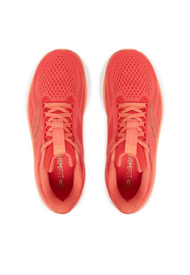 Saucony Buty do biegania Ride 18 S11000 Koralowy. Kolor: pomarańczowy. Materiał: materiał