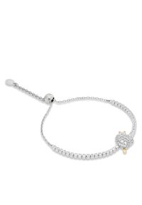 Swarovski Bransoletka Idyllia 5742022 Srebrny. Materiał: metalowe. Kolor: srebrny #1