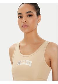 Karl Kani Top Small Serif 6131306 Beżowy Slim Fit. Kolor: beżowy. Materiał: syntetyk #2