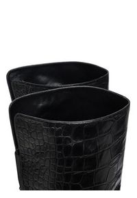 Elisabetta Franchi Kozaki SA-05L-58E2-V850 Czarny. Kolor: czarny. Materiał: skóra #6