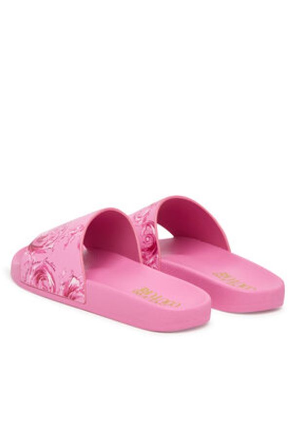 Versace Jeans Couture Klapki 80VA3SQ3 ZS365 499 Różowy. Kolor: różowy. Materiał: syntetyk