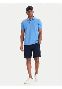 Tommy Jeans Polo DM0DM22711 Niebieski Regular Fit. Typ kołnierza: polo. Kolor: niebieski. Materiał: bawełna #5