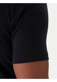 Karl Lagerfeld - KARL LAGERFELD T-Shirt 755710 561224 Granatowy Regular Fit. Typ kołnierza: dekolt w karo. Kolor: niebieski. Materiał: bawełna #3