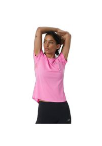 Koszulka damska New Balance Impact Run. Kolor: różowy. Sport: bieganie #1
