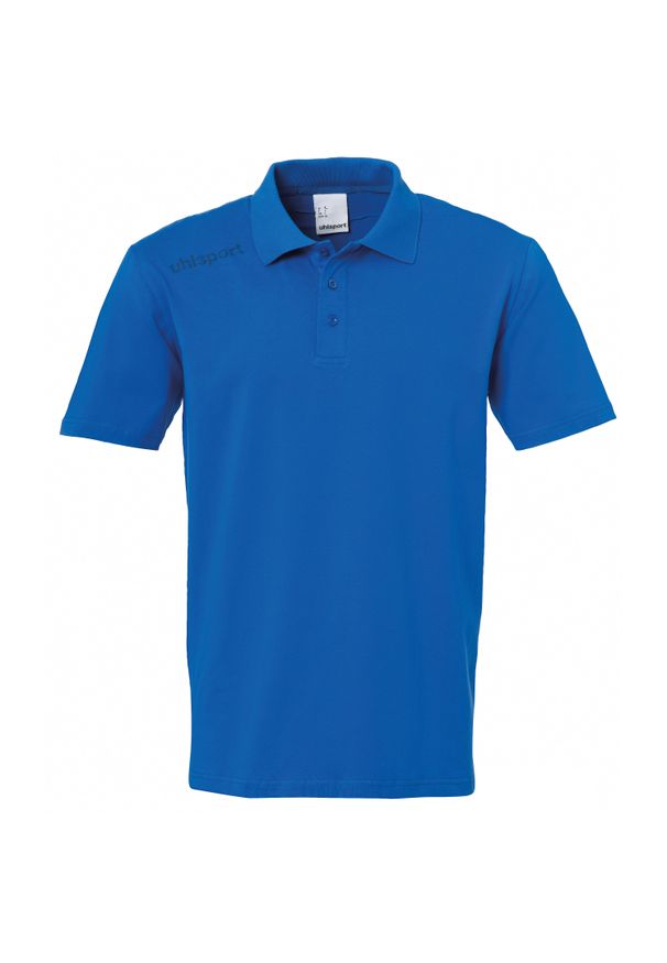 UHLSPORT - Dziecięca koszulka polo Uhlsport Essential Pro. Typ kołnierza: polo. Kolor: niebieski. Materiał: polar