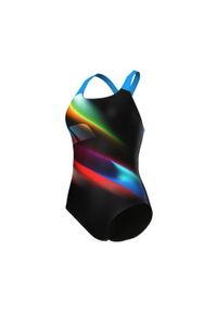 Damski kostium kąpielowy 1-częściowy Arena Diagonals PR. Kolor: wielokolorowy, niebieski, czarny #2