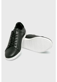 Calvin Klein - Buty. Nosek buta: okrągły. Zapięcie: sznurówki. Kolor: czarny. Materiał: syntetyk, materiał, skóra, guma. Szerokość cholewki: normalna #4