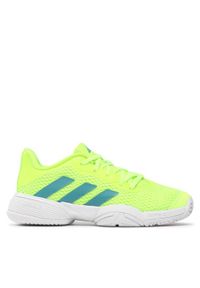 Adidas - adidas Buty do tenisa Barricade Tennis Shoes IG9530 Zielony. Kolor: zielony. Materiał: materiał. Sport: tenis