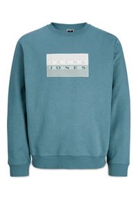 Jack & Jones Bluza Fusion 12289807 Niebieski Relaxed Fit. Kolor: niebieski. Materiał: bawełna #6