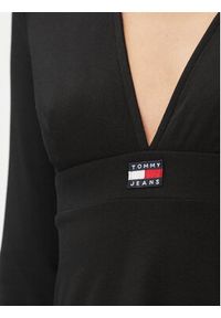 Tommy Jeans Sukienka codzienna Xs Badge DW0DW16484 Czarny Slim Fit. Okazja: na co dzień. Kolor: czarny. Materiał: bawełna. Typ sukienki: proste. Styl: casual #5