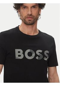 BOSS T-Shirt Glamping 50537834 Czarny Regular Fit. Kolor: czarny. Materiał: bawełna #4