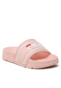 Fila Klapki Morro Bay Slipper Tdl 1011430.40063 Różowy. Kolor: różowy. Materiał: skóra