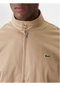 Lacoste Kurtka bomber BH7186 Beżowy Regular Fit. Kolor: beżowy. Materiał: bawełna #3